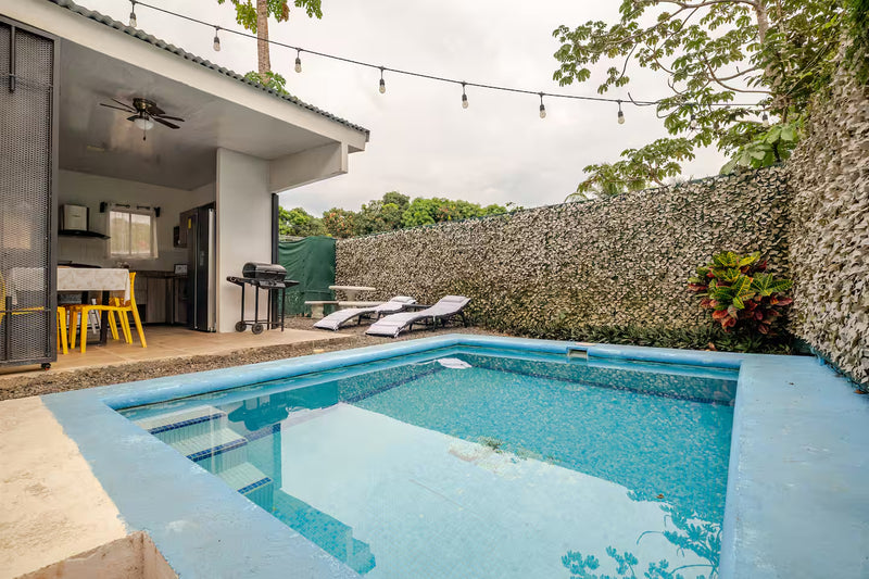 Villa #6 Congo (3 Habitaciones y Piscina Privada) + Zona BBQ Privada